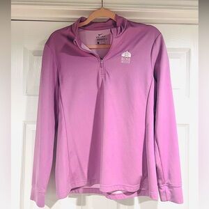 Nike Dri-Fit Women's Lavender Quarter-Zip Sweatshirt from Ross Bridge